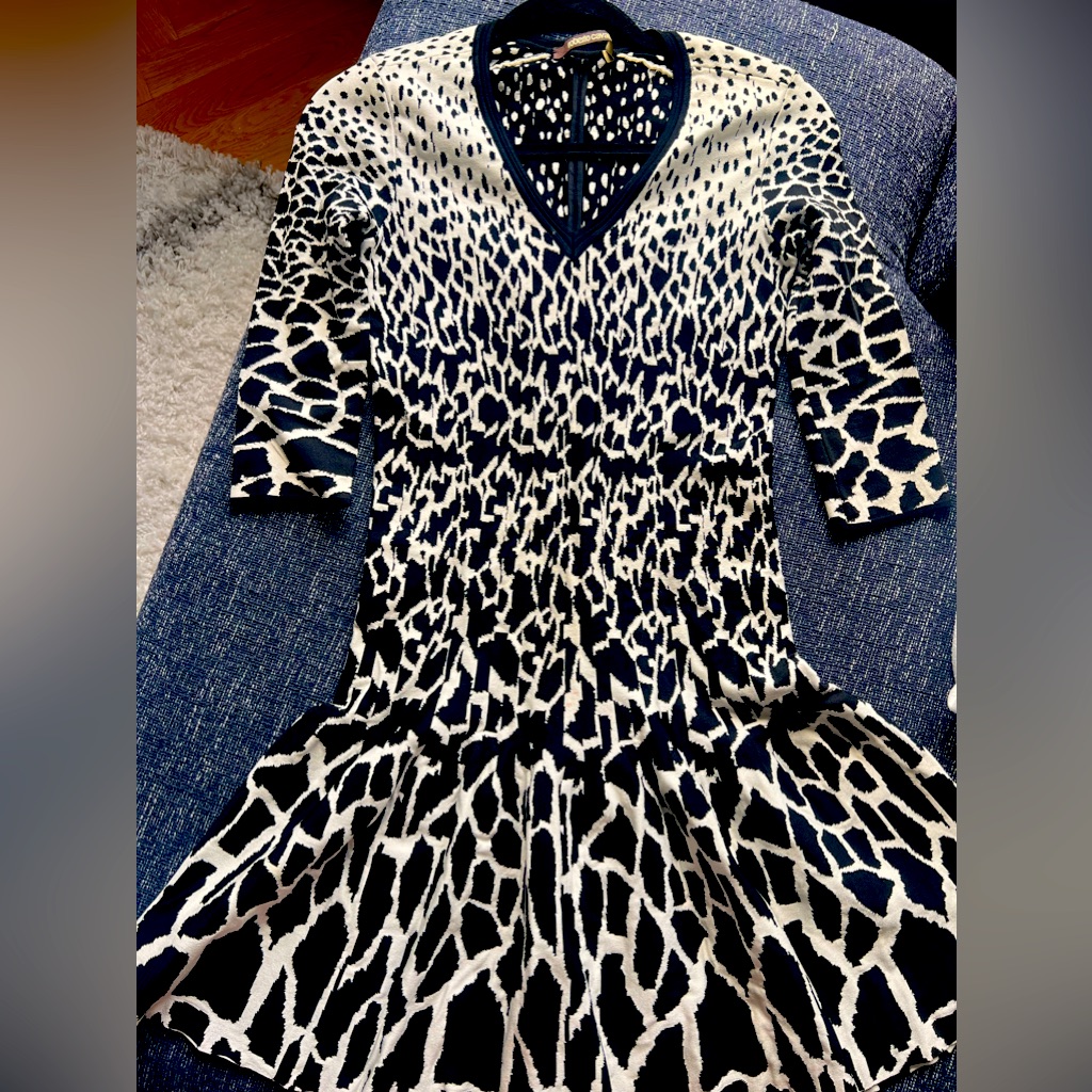 Roberto Cavalli Brand New Knit Dress Very Flattering